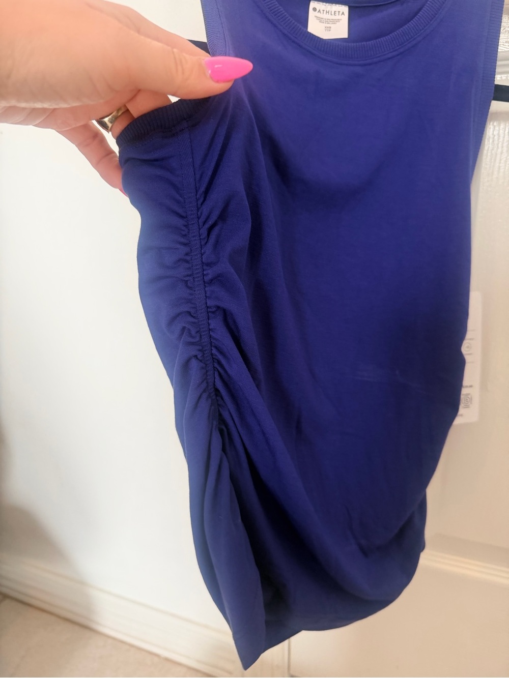 Athleta Deep Purple Racerback Tank - Picture 3 of 5